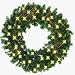 Do it Best Imports CPW-200/50CL Artificial Lighted Wreath