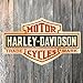 Harley Davidson Garage Metal Sign (na 2015)