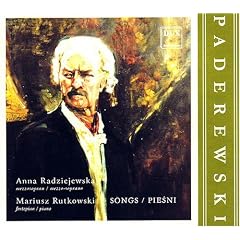 Paderewski: Songs