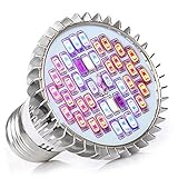 Kyson 12W 口金E27 40LED使用 室内用 LED植物育成用ランプ プラントライト 園芸/室内栽培/家庭菜園/水耕栽培/植物育成用【PSE認証済み】(12W)