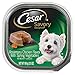 Cesar Soft Dog Food Loaf & Topper in Sauce Rosemary Chicken Flavor with Spring Vegetables, (24) 3.5 oz. Easy Peel Trays