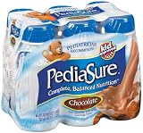 PediaSure Nutrition Drink, Chocolate, Case of 24 Bottles each 8 Fluid Ounces