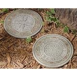 Set of 2 Josephs Studio Irish Blessing Celtic Knot Garden Stepping Stones 11 q