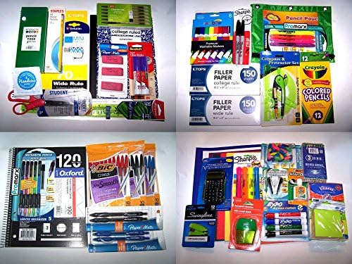 Mega School Pack, Pens/Pencils/Paper/Notebooks/Misc #1/16