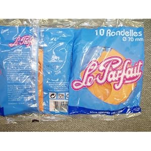 10pk Le Parfait Original Replacement Gaskets 70mm for 125 and 200g Terrine Jar by Le Parfait