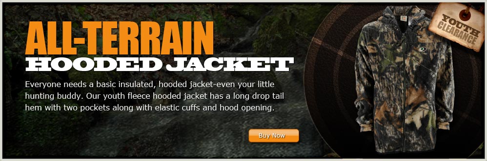 Camo Hunting Jacket for Youth