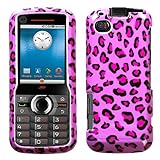 Pink Leopard Skin Phone Protector Cover for MOTOROLA i886