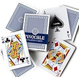 Brybelly 12-Decks of Pinochle Playing Cards, Blue