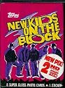 Topps New Kids On The Block 2nd Series Card Pack - 8 Super Gloss Photo Cards per pack