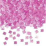 Pink Shimmer 18th Birthday Party Confetti Table Decorations 61zSJuFTkjL. SL160 Pink Shimmer 18th Birthday Party Confetti Table Decorations