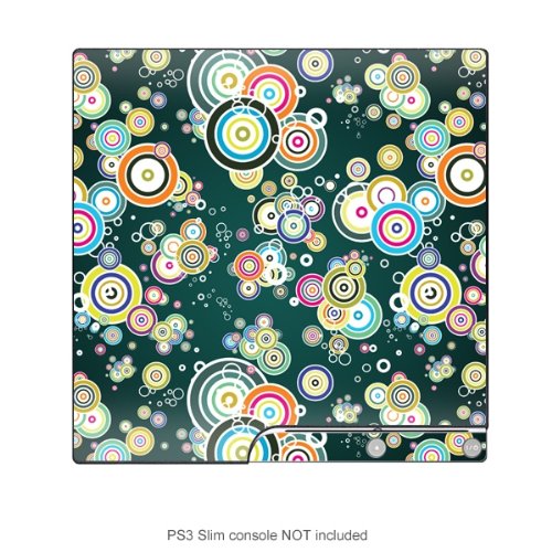Protective Decal Skin Sticker for Playstation PS3 SLIM case cover ps3SLM-208