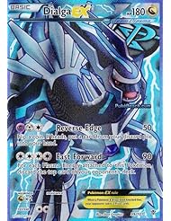 Toy: Dialga Ex Plasma Blast Full Art 99/101 Pokemon Card Rare - Nintendo