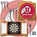 University of Utah Dart Cabinet with Darts and Board