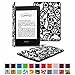 Fintie Kindle Paperwhite SmartShell Case - The Thinnest and Lightest Leather Cover for All-New Amazon Kindle Paperwhite (Fits All versions: 2012, 2013, 2014 and 2015 New 300 PPI), Panda