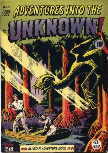 Adventures into the Unknown - 5 cover