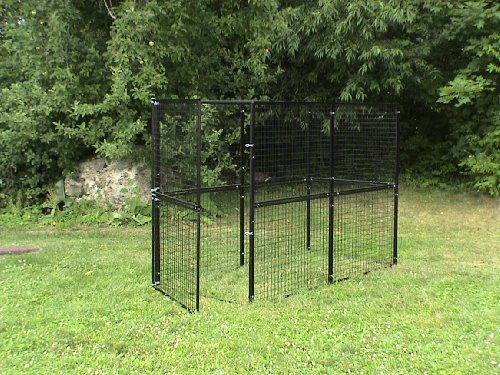 DOG KENNEL CRATE CAGE 4'X8'X6'h WITH TOPS