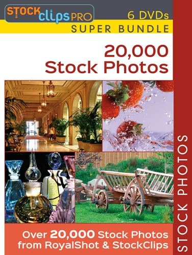 20,000 Stock Photo Super Bundle (6 DVDS)