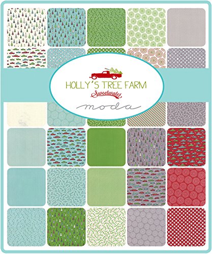 Holly's Tree Farm Moda Charm Pack By Sweetwater; 42 - 5