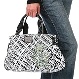 Ed Hardy - Ed Hardy Eden Ed Print Tote With Leather Trim
