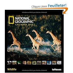 2012 National Geographic Wildlife Photo Calendar