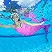 Fin Fun Mermaid Tail, Monofin, Protector Kit, Malibu Pink, Size Child 10