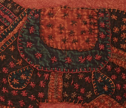 Imagen 3 de Cojín Hecho a mano adornado con Patch Horse & Embroidery Jogi Work Size 16 x 16 pulgadas Juego de 5 piezas