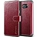Galaxy Note 5 Case, Verus [Layered Dandy][Wine Red] - [Premium Leather Wallet][Slim Fit] For Samsung Note 5