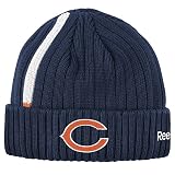 Mens Chicago Bears Navy Blue Rebel Flex Fit Hat - L/XL