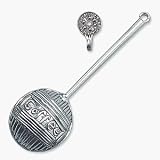 Tin Woodsman Pewter Coffee Scoop (Comet), Solid Pewter, Made in USA