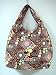 Trendy Sturdy Shopping Tote Bag (Medium Size) - Dots and Circles Pattern