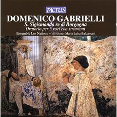 St Sigismond King of Borgogna: Oratorio for 5