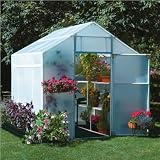 Solexx Garden Master 8' x 8' Twin Walled Greenhouse Set