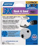 Buy 5 3x UNIVERSAL HOLE SANDING DISC - 150X - 50 pack by Norton