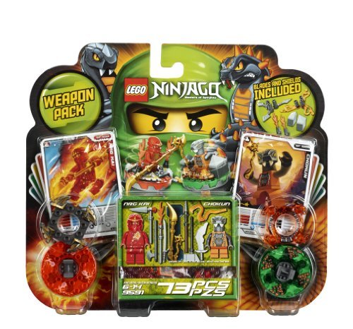 Battle With Your Friends! - LEGO Ninjago Weapon Pack 9591