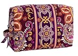 Vera Bradley Large Cosmetic in Safari Sunset