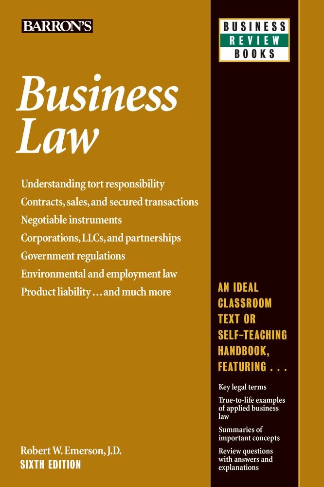 The Complete Idiot's Guide to Business Law: J.D. Cara C. Putman ...