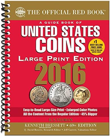 A Guide Book of United States Coins 2016 Large Print