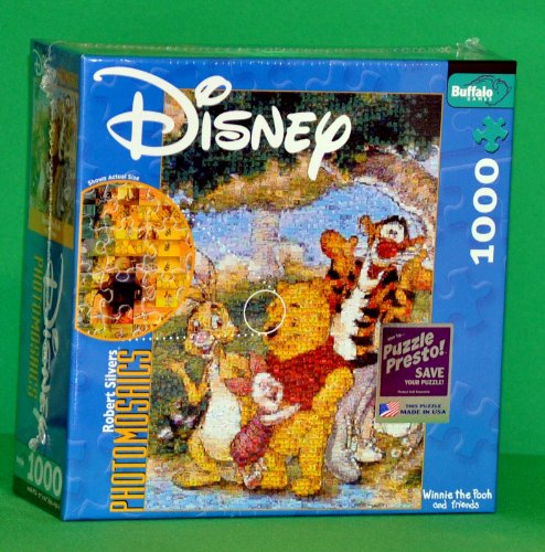 Buffalo Games Disney Photomosaic Winnie the Pooh and Friends 1026 Piece Jigsaw Puzzle