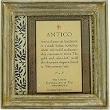 Cavallini Florentine Antico Silver Wood Picture Frame, 3by3