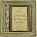 Cavallini Florentine Antico Silver Wood Picture Frame