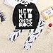 Baby Boys Long Sleeve Letters Little Heart Breaker Print T-Shirt and Panda Pants Outfit Set