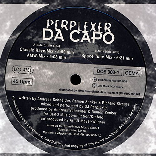 Perplexer - Da Capo Lyrics - Zortam Music