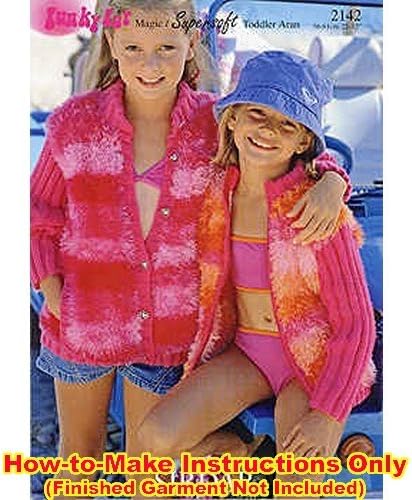 Sirdar Knitting Patterns 2142 Funky Fur Magic and Supersoft Aran