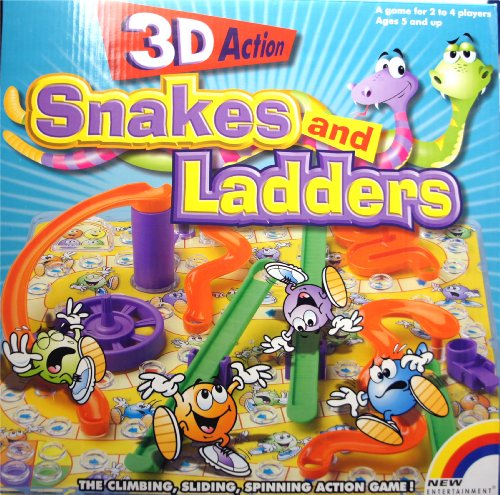 3D Action Snakes and Ladders The Climbing, Sliding, Spinning Action Game!-image