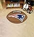 FANMATS 5799 New England Patriots Football Rug - 20.5in. x 32.5in. | Sports Fan Home Decor Rug and Tailgating Mat