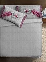 Ipersan Juego De Funda Nórdica Fine-Art Asian (Gris/Rosa)