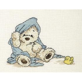 DMC Cross Stitch Kit - Lickle Ted - Lickle Bit Cleaner