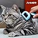 ANMER Pet Grooming Shedding Brush Tool for Small, Medium & Large Cats and Dogs - Stainless Steel Material, Pack of 3 Blades (Small, Medium and Big)
