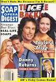 Ronn Moss, Hunter Tylo, Bold and the Beautiful, Michael Damian - August 16, 1994 Soap Opera Digest Magazine