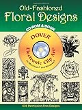 Old-Fashioned Floral Designs (Dover Electronic Clip Art) (CD-ROM and Book)